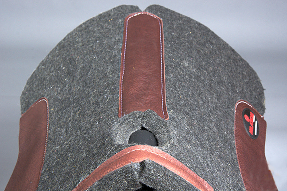 30X39 Made In Usa Wool Felt Horse Western Saddle Pad 1&quot; Treeless Hilason