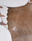 Hilason Western Bull Riding Chinks Chaps Adult Pro Rodeo Bronc Leather Natural