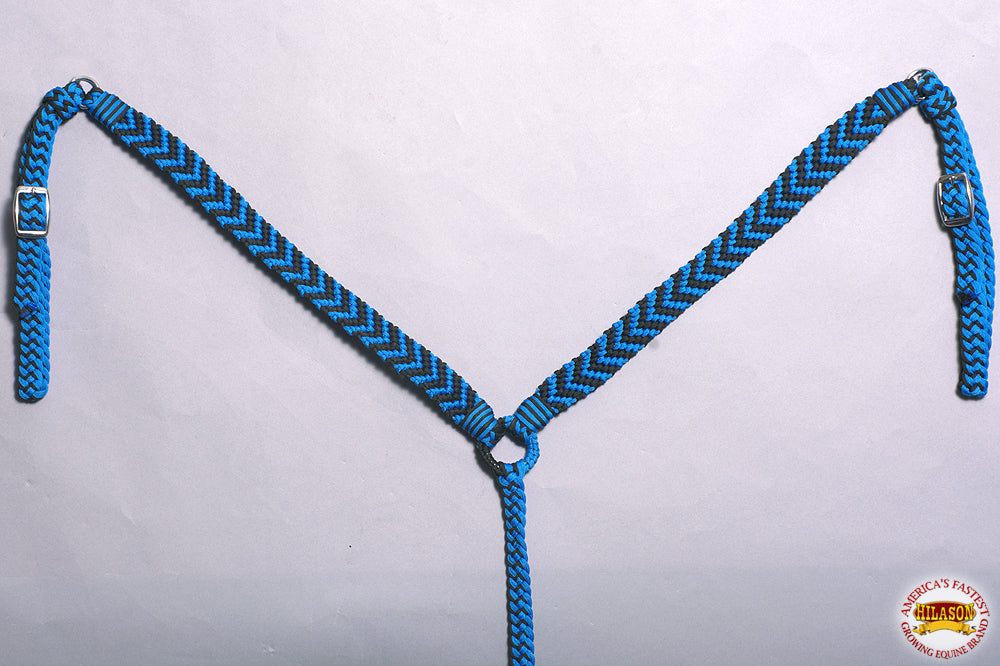 Hilason Horse Breast Collar Flat Braided Paracord
