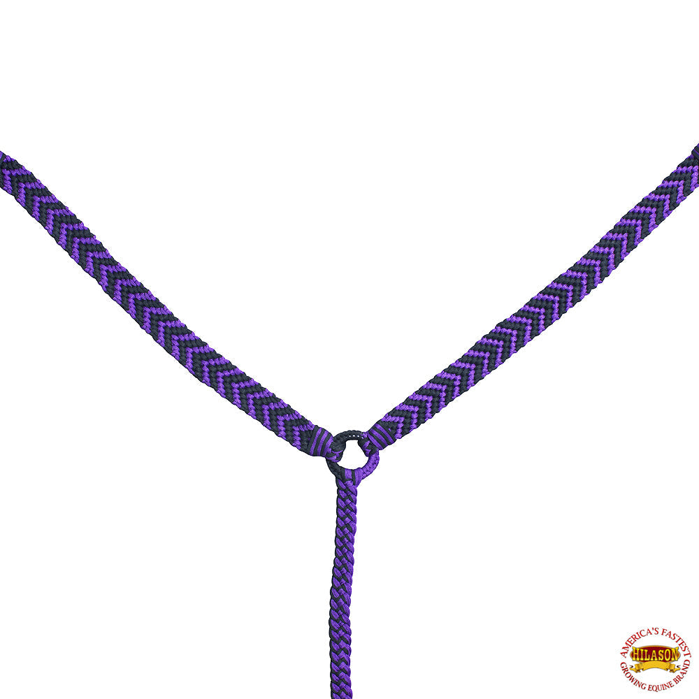 Hilason Horse Breast Collar Flat Braided Paracord
