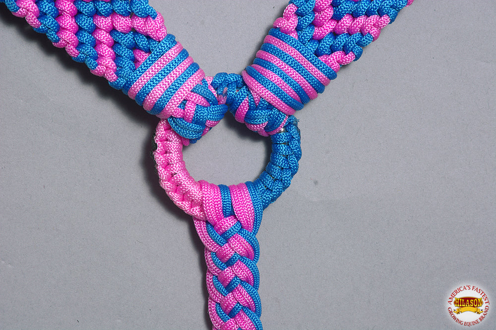 Hilason Horse Breast Collar Flat Braided Paracord