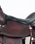 Hilason WesternHorse Gaited Flex Trail American Leather Saddle