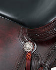 Hilason WesternHorse Gaited Flex Trail American Leather Saddle