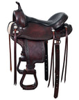 Hilason WesternHorse Gaited Flex Trail American Leather Saddle