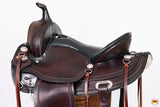 Hilason Western Draft Horse Trail PleasureAmerican Leather Saddle