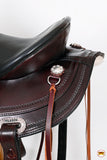 Hilason Western Draft Horse Trail PleasureAmerican Leather Saddle