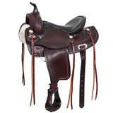 Hilason WesternHorse Gaited Flex Trail American Leather Saddle