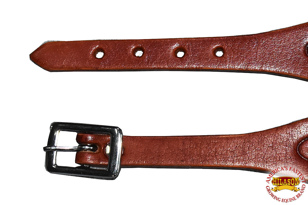 Hilason W. Leather Tk. H. Saddle Stirrup Fender Hobble Straps –