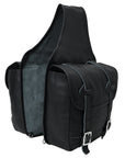 HILASON Western Leather Horse Saddle Bag For Trail