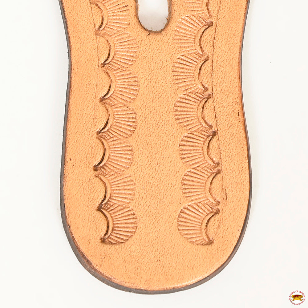 Hilason Western Saddle Repair Leather Cinch Girth Holder Tan