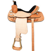 Western Horse Saddle American Leather Ranch Roping Cowboy Hilason