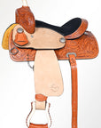 Comfytack Western Kids Youth Children Miniature Pony Saddle Leather Trail Tack