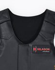 Equestrian Horse Riding Vest Safety Protective Junior Leather Rodeo