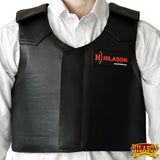 Equestrian Horse Riding Vest Safety Protective Junior Leather Rodeo