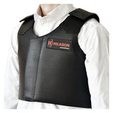 Equestrian Horse Tall Collar Riding Vest Safety Protective Hilason Leather