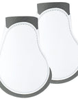 Cob Horze Hard Outer Shell Protect Neoprene Lining Fetlock Boot White Grey