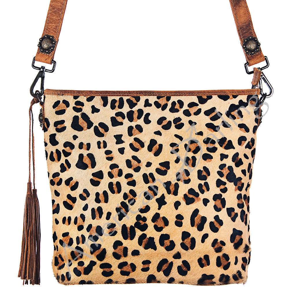 American Darling Small Crossbody Hair-On Genuine Leather women bag western handbag purse