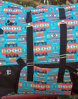 Hilason 1200D Winter Waterproof Horse Turnout Blanket Belly Wrap Turquoise