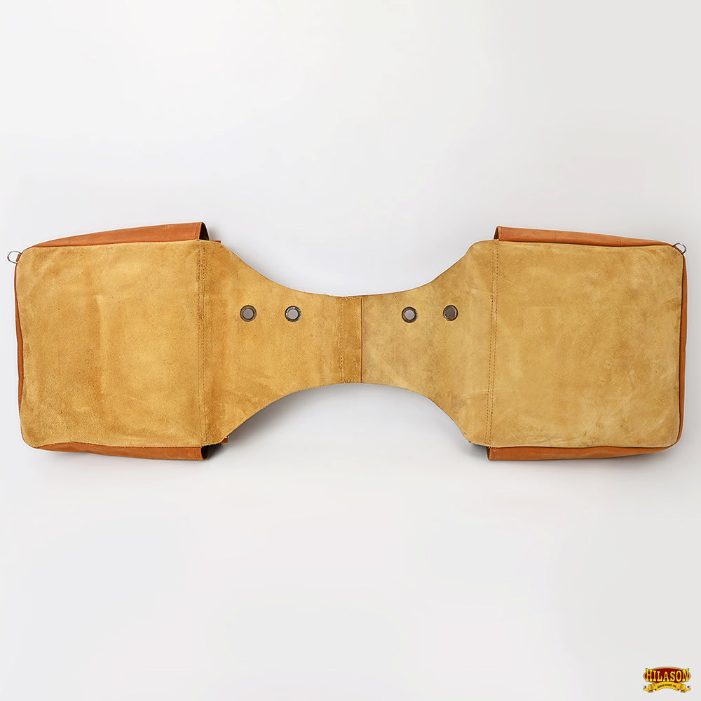 HILASON Western Leather Horse Saddle Bag For Trail