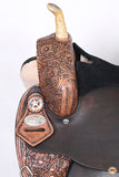 Hilason Western Horse Treeless Trail Barrel American Leather Saddle