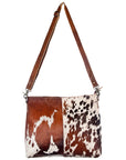 American Darling Small Crossbody Hair-On Genuine Leather women bag western handbag purse