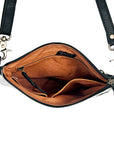 American Darling Small Crossbody Saddle Blanket Genuine Leather women bag western handbag purse