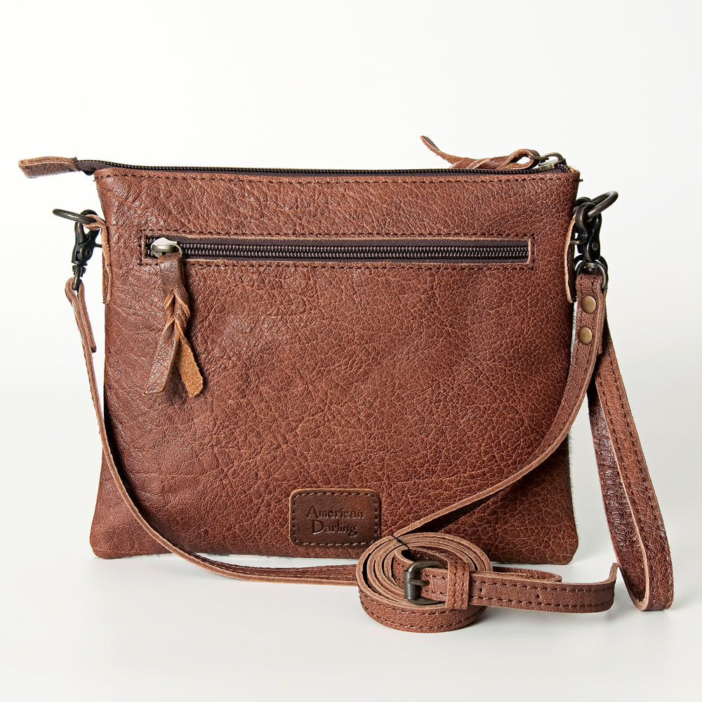 American Darling Small Crossbody Saddle Blanket Genuine Leather women bag western handbag purse