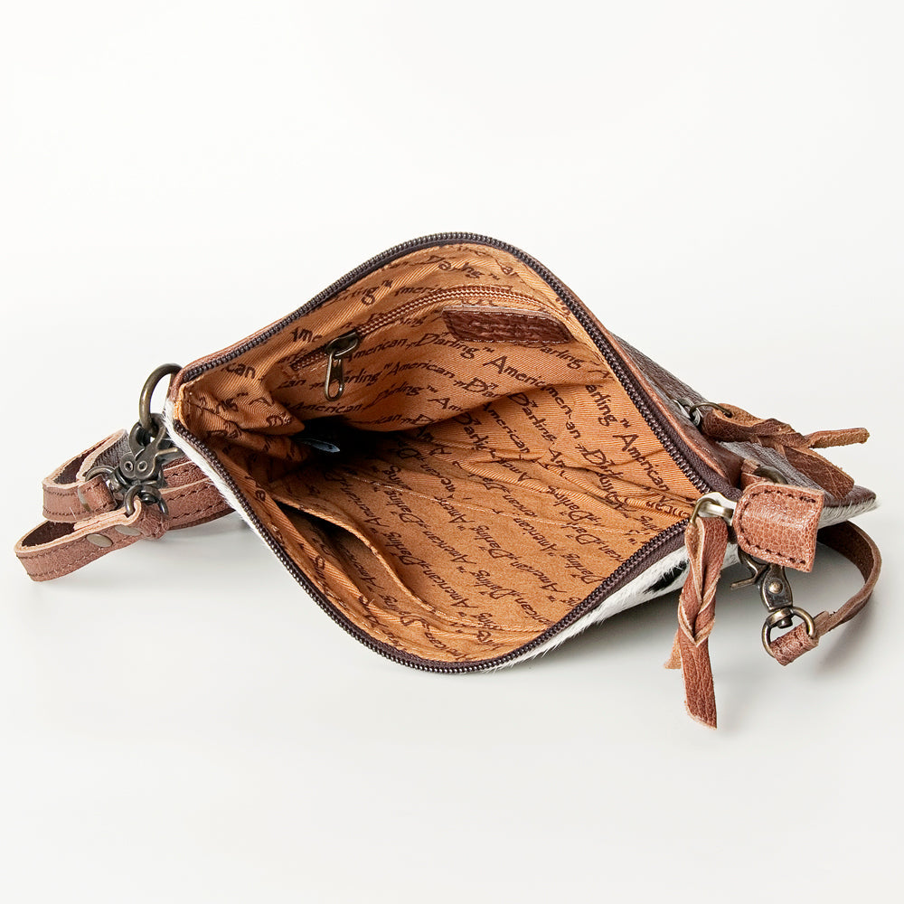 American Darling Small Crossbody Saddle Blanket Genuine Leather women bag western handbag purse