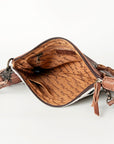 American Darling Small Crossbody Saddle Blanket Genuine Leather women bag western handbag purse