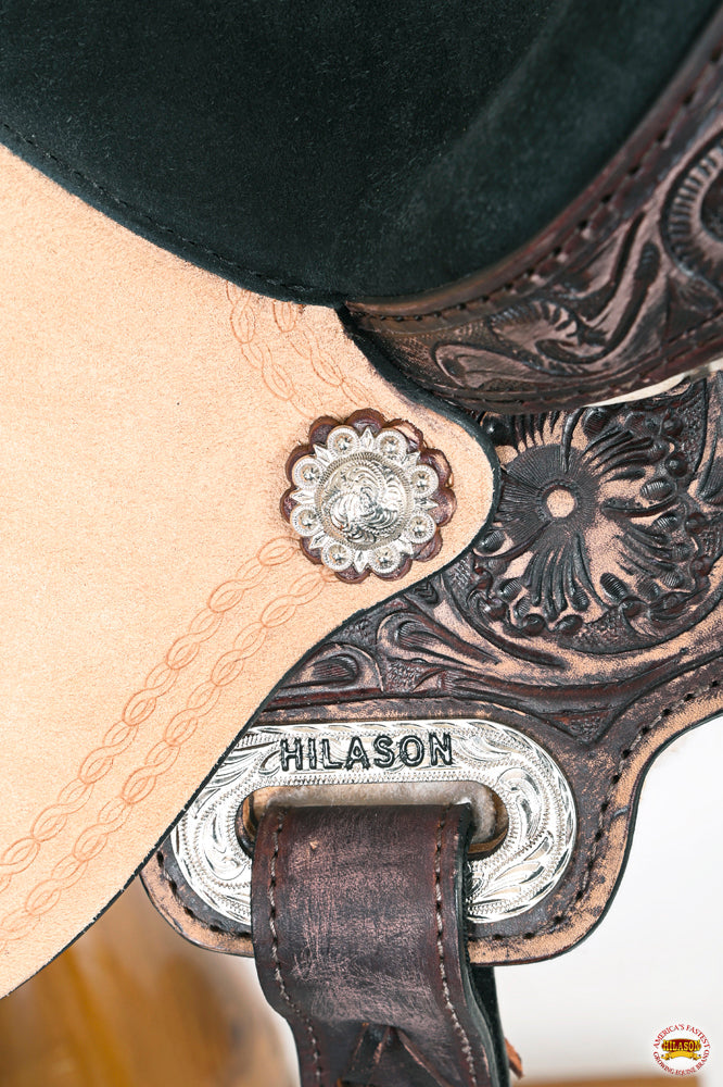 Flex Tree Western Horse Saddle American Leather Trail Barrel Racing By Hilason