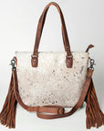 American Darling Tote Hair On Genuine Leather Women Bag Western Handbag Purse