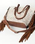 American Darling Tote Hair On Genuine Leather Women Bag Western Handbag Purse