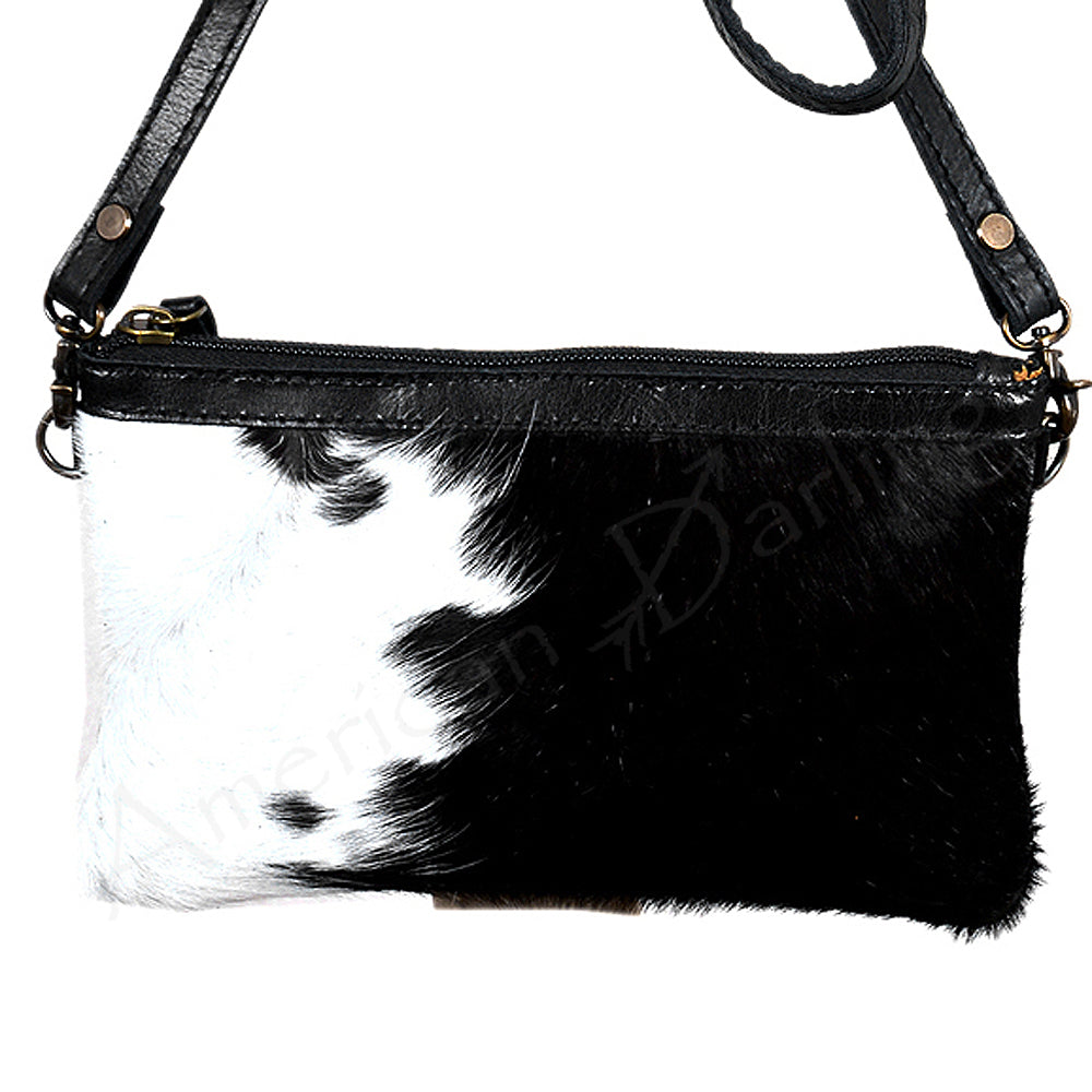 American Darling Small Crossbody Hair On Genuine Leather Women Bag Western Handbag Purse