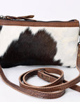 American Darling Small Crossbody Hair On Genuine Leather Women Bag Western Handbag Purse