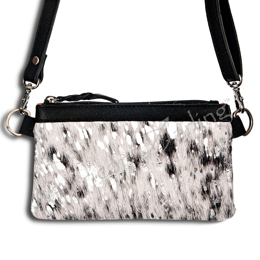 American Darling Small Crossbody Hair On Genuine Leather Women Bag Western Handbag Purse