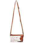 American Darling Small Crossbody Hair On Genuine Leather Women Bag Western Handbag Purse