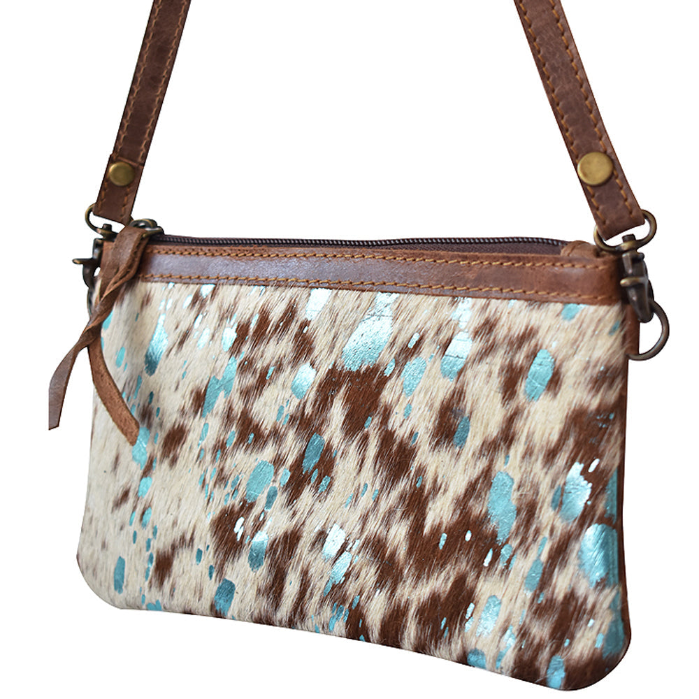 American Darling Small Crossbody Hair On Genuine Leather Women Bag Western Handbag Purse