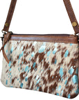 American Darling Small Crossbody Hair On Genuine Leather Women Bag Western Handbag Purse