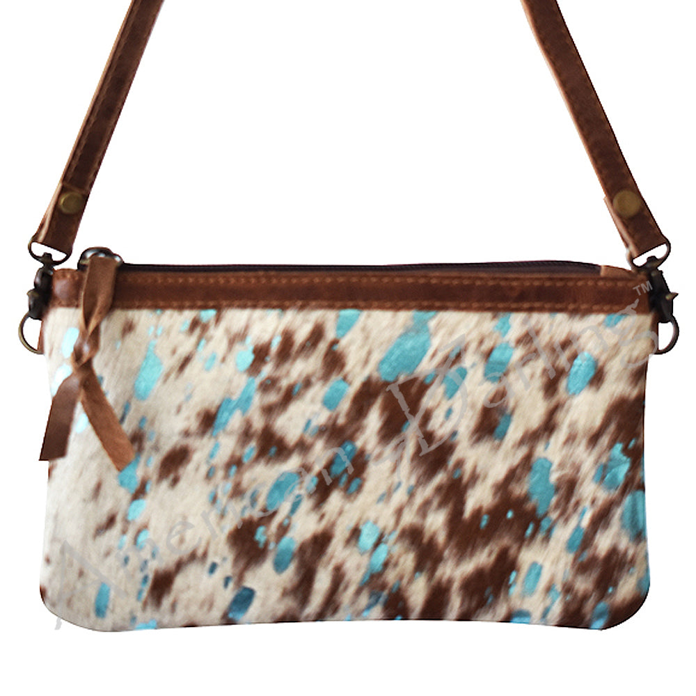 American Darling Small Crossbody Hair On Genuine Leather Women Bag Western Handbag Purse
