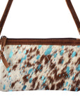 American Darling Small Crossbody Hair On Genuine Leather Women Bag Western Handbag Purse