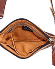 American Darling Small Crossbody Hair On Genuine Leather Women Bag Western Handbag Purse