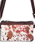 American Darling Small Crossbody Hair On Genuine Leather Women Bag Western Handbag Purse