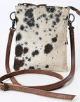 American Darling Cross Body Hair On Genuine Leather Women Bag Western Handbag Purse