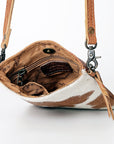 American Darling Cross Body Hair On Genuine Leather Women Bag Western Handbag Purse
