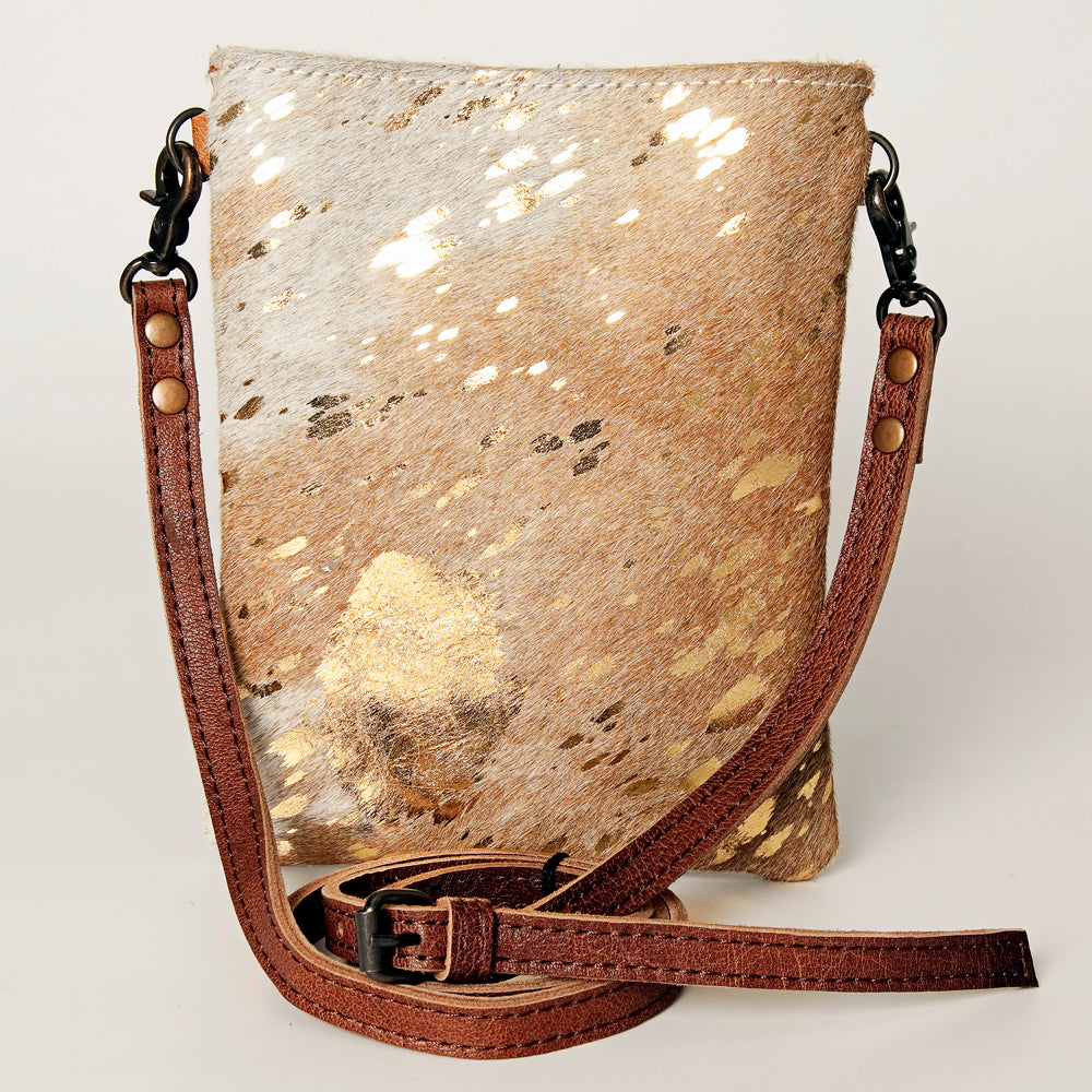 American Darling Cross Body Hair On Genuine Leather Women Bag Western Handbag Purse