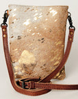 American Darling Cross Body Hair On Genuine Leather Women Bag Western Handbag Purse