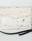 American Darling ADBGS178ACSL Envelope Hair On Genuine Leather Women Bag Western Handbag Purse