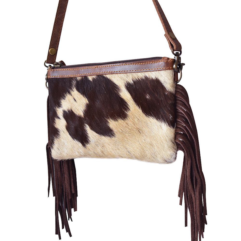 American Darling Small Crossbody Hair On Genuine Leather Women Bag Western Handbag Purse