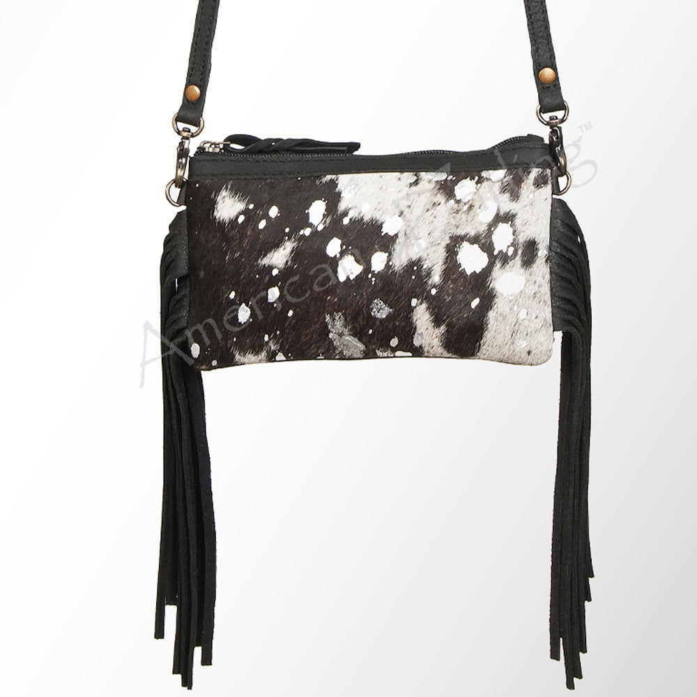 American Darling Small Crossbody Hair On Genuine Leather Women Bag Western Handbag Purse