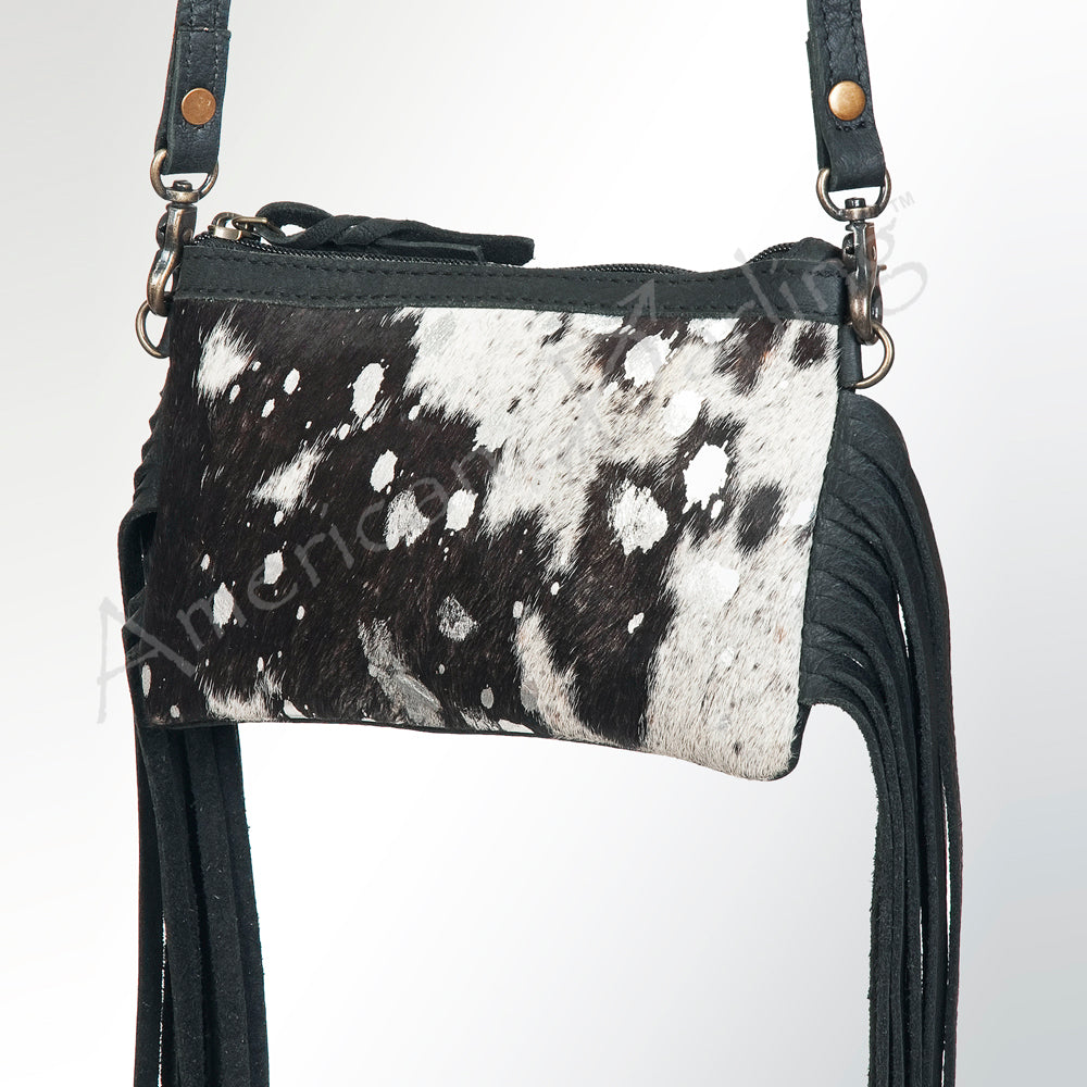 American Darling Small Crossbody Hair On Genuine Leather Women Bag Western Handbag Purse